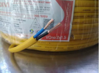DÂY ĐIỆN ĐÔI BỌC NHỰA 2 LỚP ( DÂY DẸP )